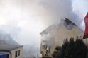 Haus komplett ausgebrannt Leverkusen P52